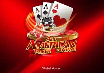 Hình ảnh trò chơi All American Poker 100 Hand tại 58win